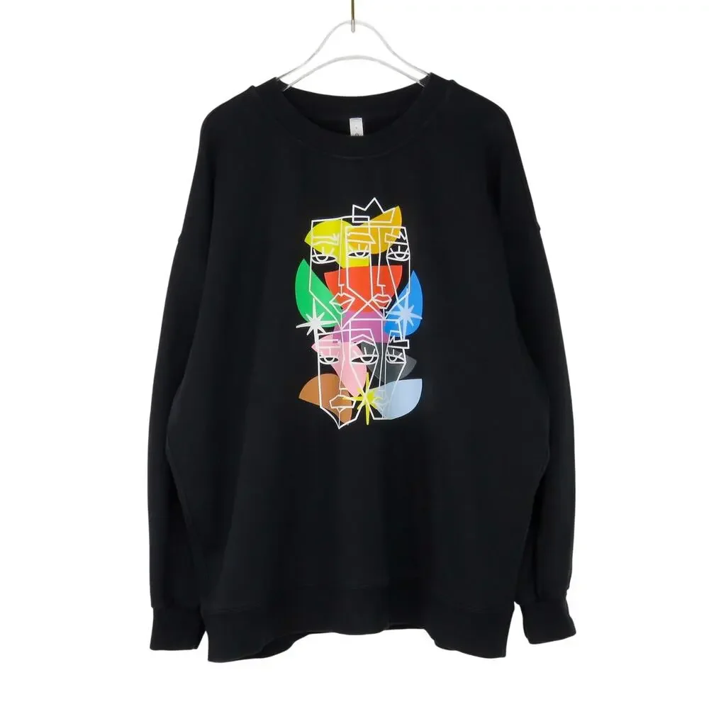 Lululemon Perfectly Oversized Crew Neck City Street Pride Sweatshirt 8 Women's